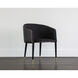 Asher Abbington Black / Napa Black Dining Armchair